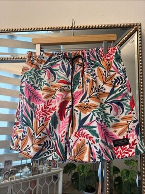 Men's Tropical Floral Swim Bermudas in Multicolor